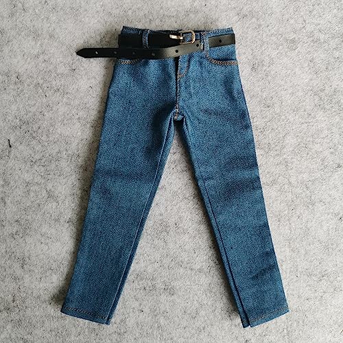 LFWDOCN 1/6 Custom Scale Blue Jeans Pants for 12" Male Action Figure Doll Clothes Toy (Blue) von LFWDOCN
