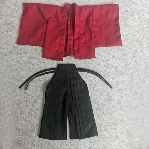LFWDOCN 1/6 Samurai Uniform Kimono Clothes for 12" Male TBL Phicen Action Figure Doll Clothes (Red) von LFWDOCN