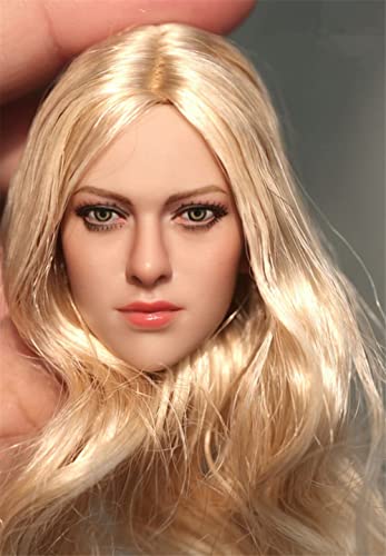LFWDOCN 1/6 Scale Female Blonde Hair Head Sculpt Carving for 12 Inch Action Figure Doll Toy LFWDOCN 1/6 Scale Female Blonde Hair Head Sculpt Carving for 12 Inch Action Figure Doll Toy von LFWDOCN