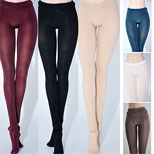 LFWDOCN 1/6 Scale Female Clothes, Female Pantyhose Leggings Stockings Clothing for 12 Inch PH TBL JO Seamless Action Figure Body (Brown) von LFWDOCN