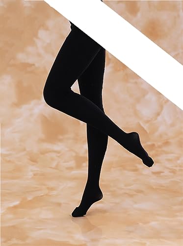 LFWDOCN 1/6 Scale Female Clothes, Woman Pantyhose Leggings Stockings Costume Clothing for 12 Inch PH TBL JO Female Seamleses Action Figure Body (1/6 Scale, Black) von LFWDOCN