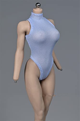 LFWDOCN 1/6 Scale Female Figure Clothes, Female Stretch Bodysuit Swimsuit Clothing for 12 Inch PH TBL Seamless Action Figure Body (B) von LFWDOCN