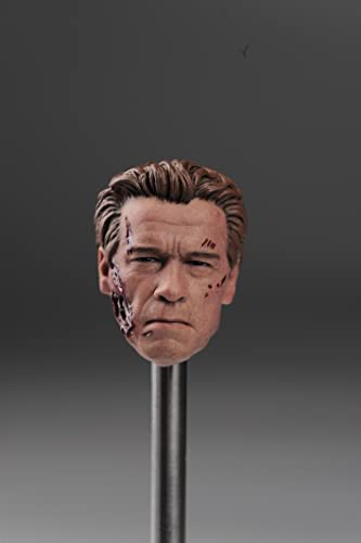 LFWDOCN 1/6 Scale Male Figure Head Sculpt,European Strong Man Head Carved for 12 Inch Soldier Action Figure Body (L) von LFWDOCN