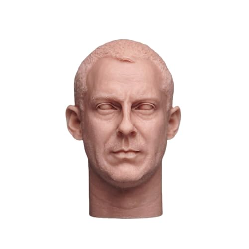 LFWDOCN 1/6 Scale Man Military Head Miniature Figure Collectible Ranger Battalion Sergeant Long Neck Head Carved Model Fit for 12 Inch PH TBL JO Action Figures Body (Unpainted) von LFWDOCN