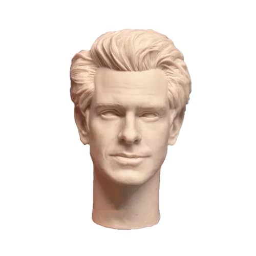 LFWDOCN 1/6 Scale Man Military Head Tom Holland/Andrew Garfield Hero Head Carved Model for 12 Inch Action Figures Doll (Unpainted Vince Q2) von LFWDOCN