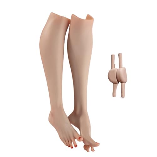LFWDOCN 1/6 Scale Military Seamless Legs and Feet Replacement Part Accessory Foot Shapes with Joint Connector Fit for 12 Inch LFWDOCN Female Action Figures von LFWDOCN