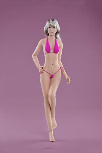 LFWDOCN JIAOUDOLL 1/6 Scale Female Body, 12 Inch Young Girl Small Breast Super Flexible Seamless Action Figure Body Doll Collection (JO-Q05B-KT004 Skin) von LFWDOCN