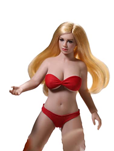 LFWDOCN PLMB2022-T05B 1/12 Scale Female Super-Flexible Seamless Doll Body 6 Inch Plump Figure Body (Suntan, with a Head Sculpt) von LFWDOCN