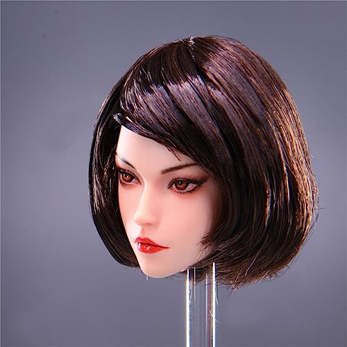 LFWDOCN YMT073C 1/6 Meier Head Sculpt Heavy Makeup Female Head Carving Model Pale Skin Fit 12 Inch TBL PH Soldier Action Figure Body Dolls von LFWDOCN