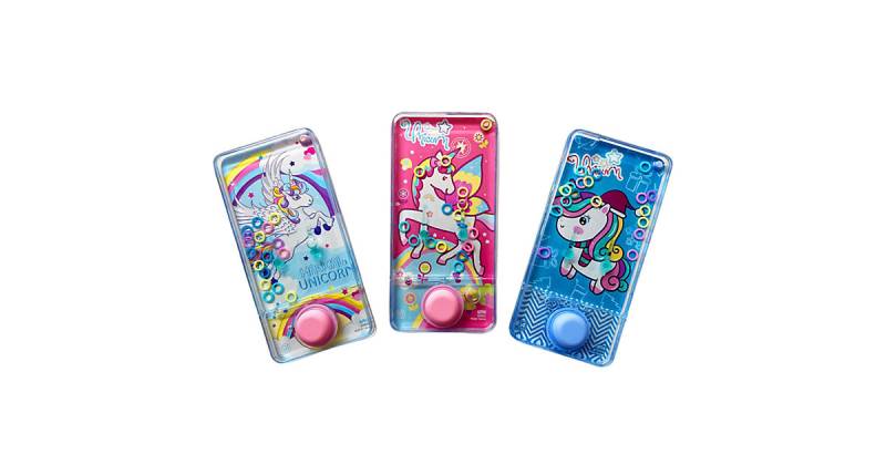 Geduldsspiel mit Wasser, 3-fach sortiert - Einhorn Wasserflipper Unicorn von LG Imports