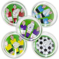 Fußball Kreisel aus Kunststoff, 12er Pack, 3,5 cm, als Mitgebsel zur Fußballparty Fußball Kreisel aus Kunststoff, 12er Pack, 3,5 cm, als Mitgebsel zur Fußballparty von LG-Imports