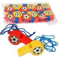 Fussball-Pfeifen im 12er Pack, Mitgebsel zum Kindergeburtstag Fussball-Pfeifen im 12er Pack, Mitgebsel zum Kindergeburtstag von LG-Imports
