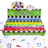 Großpack Fußball Stempel, 60 Stk, 4cm Großpack Fußball Stempel, 60 Stk, 4cm von LG-Imports