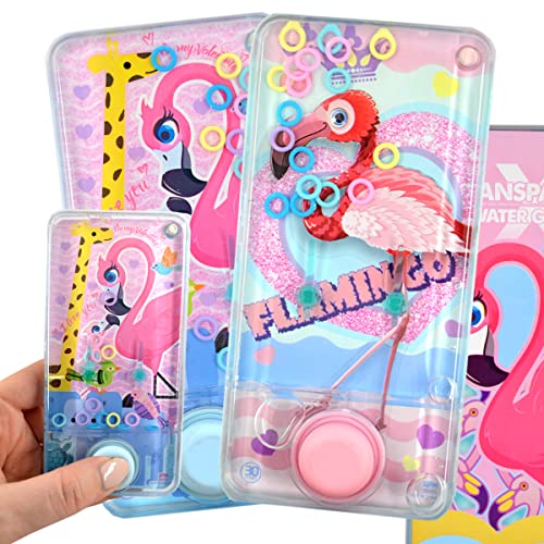 LG-Imports 3X Geduldsspiel Wasser Flamingo Vögel Ringe Kinder Wasserflipper Tiere Bunt 16cm Mitgebsel LG-Imports 3X Geduldsspiel Wasser Flamingo Vögel Ringe Kinder Wasserflipper Tiere Bunt 16cm Mitgebsel von LG