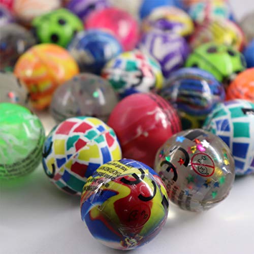 LG-Imports Flummis 32mm Springball Bunt Dopsball Mix Mitgebsel 12er Set Spielball Hüpfball Kindergeburtstag von LG-Imports