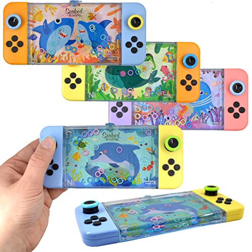 LG-Imports Geduldsspiel Wasser Fische Glitzer Meerestiere Ringe Kinder 3 Stück Wasserflipper Handheld Bunt 17cm Mitgebsel LG-Imports Geduldsspiel Wasser Fische Glitzer Meerestiere Ringe Kinder 3 Stück Wasserflipper Handheld Bunt 17cm Mitgebsel von LG