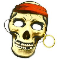 Piratenmaske mit Ohrring aus Pappe, Kindermaske Piratenparty/Fasching Piratenmaske mit Ohrring aus Pappe, Kindermaske Piratenparty/Fasching von LG-Imports