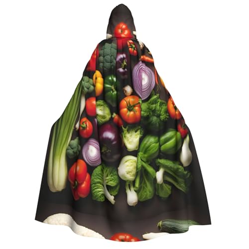LGHDFYO Einführung von Gemüse Halloween Unisex Kapuzenumhang: leichte Erwachsenen-Cosplay-Oberbekleidung LGHDFYO Einführung von Gemüse Halloween Unisex Kapuzenumhang: leichte Erwachsenen-Cosplay-Oberbekleidung von LGHDFYO