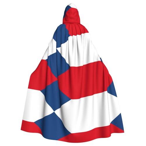 LGHDFYO Flagge der Tschechischen Republik Unisex Kapuzenumhang Mittelalter Kostüm mit angenähter Kapuze LGHDFYO Flagge der Tschechischen Republik Unisex Kapuzenumhang Mittelalter Kostüm mit angenähter Kapuze von LGHDFYO