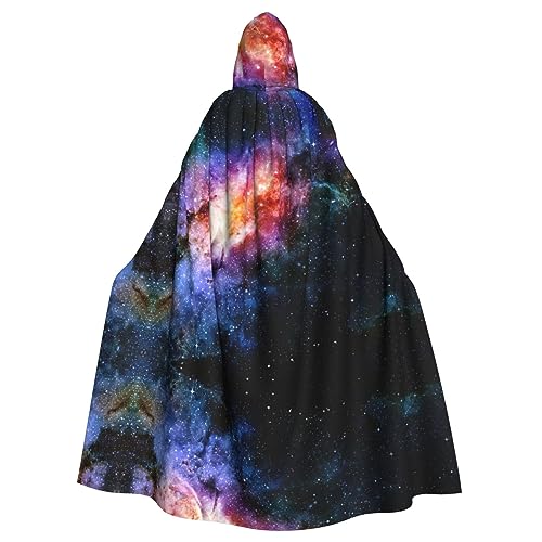 LGHDFYO Galaxy In The Universe Kapuzenumhang für Erwachsene, Unisex, Mittelalter-Kostüm mit angenähter Kapuze LGHDFYO Galaxy In The Universe Kapuzenumhang für Erwachsene, Unisex, Mittelalter-Kostüm mit angenähter Kapuze von LGHDFYO