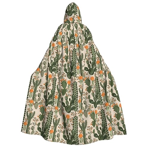 LGHDFYO Grüner Kaktus Halloween Unisex Kapuzenumhang - Leichte Erwachsenen-Cosplay-Oberbekleidung LGHDFYO Grüner Kaktus Halloween Unisex Kapuzenumhang - Leichte Erwachsenen-Cosplay-Oberbekleidung von LGHDFYO