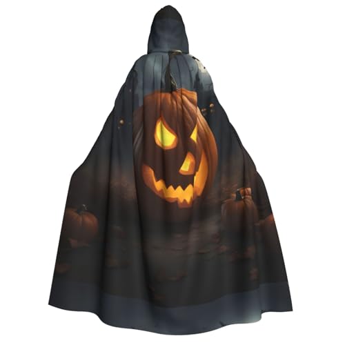 LGHDFYO Halloween Kürbis Halloween Unisex Kapuzenumhang Leichte Erwachsene Cosplay Oberbekleidung von LGHDFYO