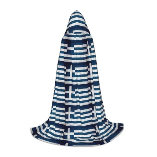 LGHDFYO Halloween-Umhang mit griechischer Flagge, Cosplay-Kostüm, Unisex, für Halloween, Karneval, Party LGHDFYO Halloween-Umhang mit griechischer Flagge, Cosplay-Kostüm, Unisex, für Halloween, Karneval, Party von LGHDFYO