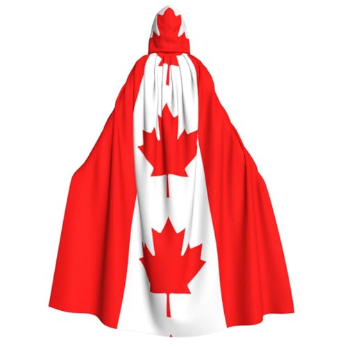 LGHDFYO Kapuzenumhang mit kanadischer Flagge, Unisex, leicht, Erwachsene, Cosplay-Oberbekleidung LGHDFYO Kapuzenumhang mit kanadischer Flagge, Unisex, leicht, Erwachsene, Cosplay-Oberbekleidung von LGHDFYO