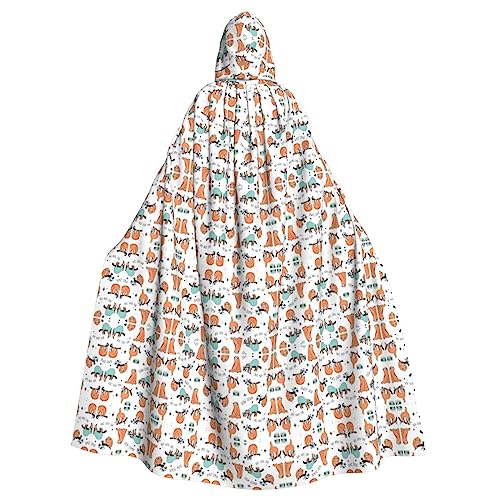LGHDFYO Lustiger süßer Tier-Faultier-Musik-Umhang mit Kapuze, Unisex, Mittelalter-Kostüm mit angenähter Kapuze LGHDFYO Lustiger süßer Tier-Faultier-Musik-Umhang mit Kapuze, Unisex, Mittelalter-Kostüm mit angenähter Kapuze von LGHDFYO