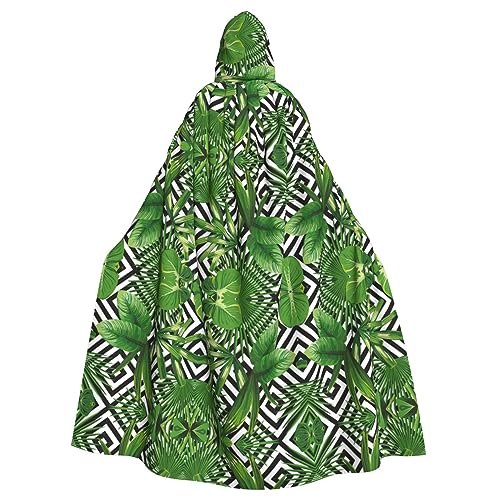 LGHDFYO Palme Tropische Pflanze Erwachsene Unisex Kapuzenumhang Mittelalter Kostüm mit angenähter Kapuze LGHDFYO Palme Tropische Pflanze Erwachsene Unisex Kapuzenumhang Mittelalter Kostüm mit angenähter Kapuze von LGHDFYO