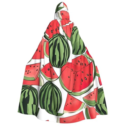 LGHDFYO Roter Wassermelonen-Halloween-Umhang mit Kapuze, Unisex, leichte Cosplay-Oberbekleidung für Erwachsene LGHDFYO Roter Wassermelonen-Halloween-Umhang mit Kapuze, Unisex, leichte Cosplay-Oberbekleidung für Erwachsene von LGHDFYO