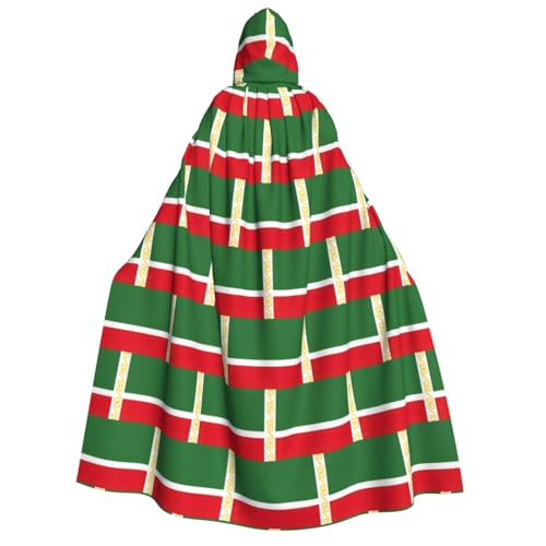 LGHDFYO Unisex Kapuzenumhang mit Flagge der Tschetschenischen Republik: leichte Cosplay-Oberbekleidung für Erwachsene LGHDFYO Unisex Kapuzenumhang mit Flagge der Tschetschenischen Republik: leichte Cosplay-Oberbekleidung für Erwachsene von LGHDFYO