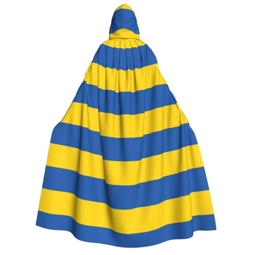 LGHDFYO Unisex Kapuzenumhang mit Flagge der Ukraine, leichte Cosplay-Oberbekleidung für Erwachsene LGHDFYO Unisex Kapuzenumhang mit Flagge der Ukraine, leichte Cosplay-Oberbekleidung für Erwachsene von LGHDFYO