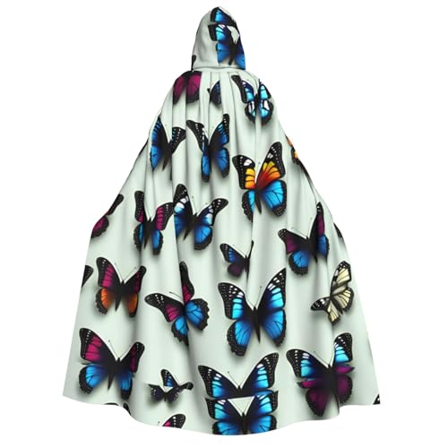 LGHDFYO Unisex Kapuzenumhang mit Schmetterling und Cello: leichte Cosplay-Oberbekleidung für Erwachsene LGHDFYO Unisex Kapuzenumhang mit Schmetterling und Cello: leichte Cosplay-Oberbekleidung für Erwachsene von LGHDFYO