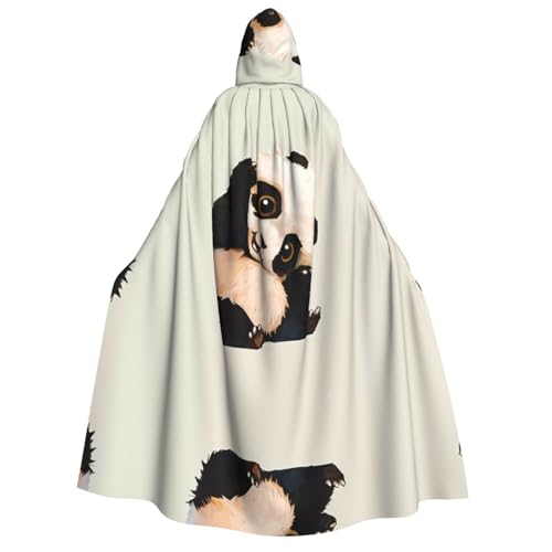 Halloween-Kostüm mit süßem kleinen Panda-Druck, perfekt für Partys, Karneval, Comic-Ausstellungen und mehr von LGHHGY