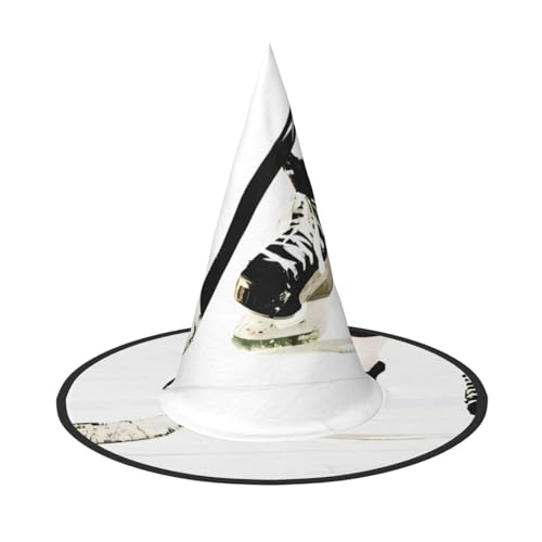 LGHHGY 1PC Halloween Hut - Eishockey Muster Druck Hexen Dekor Party Rollenspiel Zubehör Magic Wizard Cap für Frauen Männer LGHHGY 1PC Halloween Hut - Eishockey Muster Druck Hexen Dekor Party Rollenspiel Zubehör Magic Wizard Cap für Frauen Männer von LGHHGY