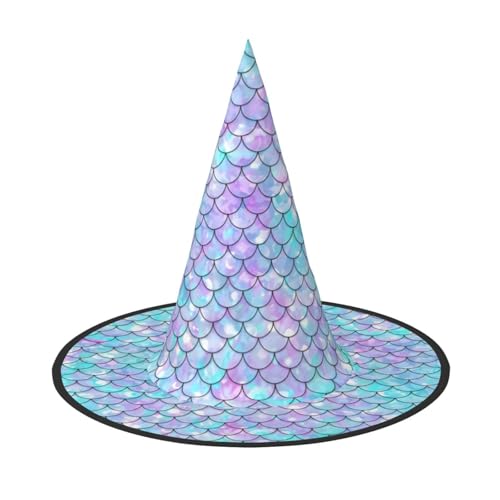 LGHHGY 2 Stück Halloween-Hut – Meerjungfrauen-Druck, Hexen-Dekoration, Party, Rollenspiel-Zubehör, magische Zauberer-Kappe für Damen, Herren LGHHGY 2 Stück Halloween-Hut – Meerjungfrauen-Druck, Hexen-Dekoration, Party, Rollenspiel-Zubehör, magische Zauberer-Kappe für Damen, Herren von LGHHGY