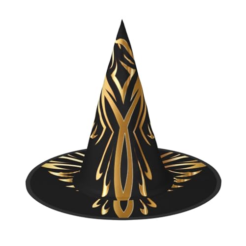 LGHHGY 2 Stück Halloween-Hut – Phoenix-Druck, Hexen-Dekoration, Party, Rollenspiel-Zubehör, magische Zauberer-Kappe für Damen, Herren LGHHGY 2 Stück Halloween-Hut – Phoenix-Druck, Hexen-Dekoration, Party, Rollenspiel-Zubehör, magische Zauberer-Kappe für Damen, Herren von LGHHGY