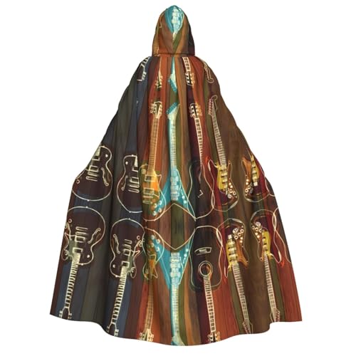 LGHHGY Halloween-Gitarrenkunstdruck, Kapuzenumhang, Kostüm – perfekt für Partys, Karneval, Comic-Ausstellungen und mehr LGHHGY Halloween-Gitarrenkunstdruck, Kapuzenumhang, Kostüm – perfekt für Partys, Karneval, Comic-Ausstellungen und mehr von LGHHGY