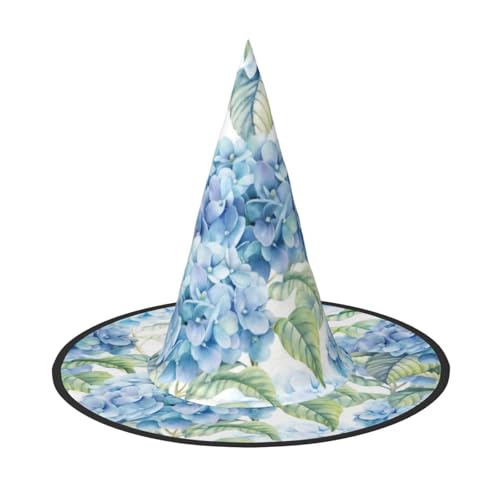 LGHHGY Halloween-Hut – Hortensien-Druck, Hexen-Dekoration, Party, Rollenspiel-Zubehör, magische Zauberer-Kappe für Damen, Herren, 2 Stück LGHHGY Halloween-Hut – Hortensien-Druck, Hexen-Dekoration, Party, Rollenspiel-Zubehör, magische Zauberer-Kappe für Damen, Herren, 2 Stück von LGHHGY