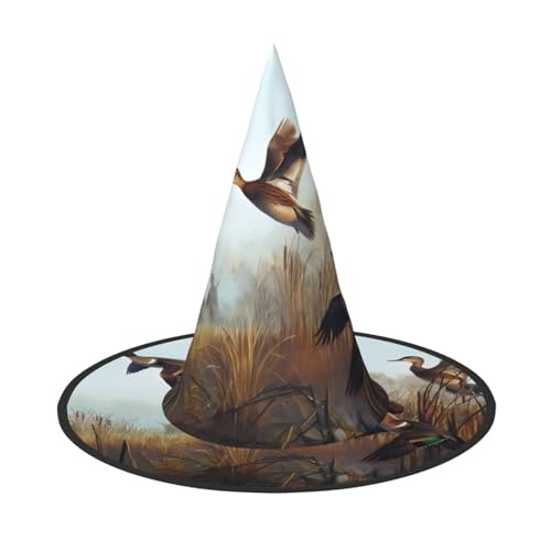 LGHHGY Halloween-Hut – Jagd, fliegende wilde Hexen, Dekoration, Party, Rollenspiel-Zubehör, magische Zauberer-Kappe für Damen, Herren, 3 Stück LGHHGY Halloween-Hut – Jagd, fliegende wilde Hexen, Dekoration, Party, Rollenspiel-Zubehör, magische Zauberer-Kappe für Damen, Herren, 3 Stück von LGHHGY