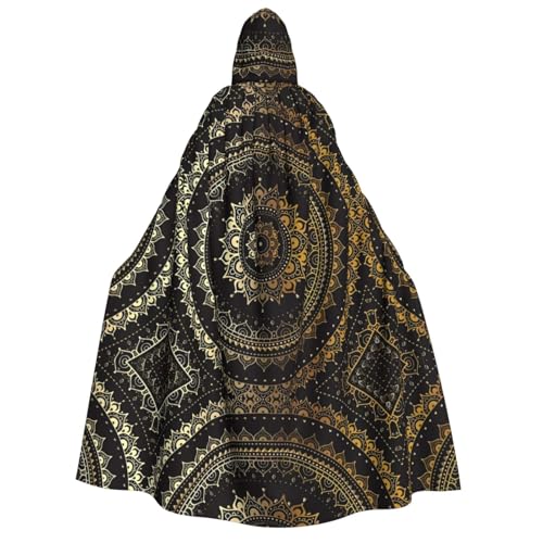 LGHHGY Halloween Kaleidoskop Mandala Druck Kapuzenumhang Kostüm - Perfekt für Partys, Karneval, Comic Ausstellungen und mehr LGHHGY Halloween Kaleidoskop Mandala Druck Kapuzenumhang Kostüm - Perfekt für Partys, Karneval, Comic Ausstellungen und mehr von LGHHGY