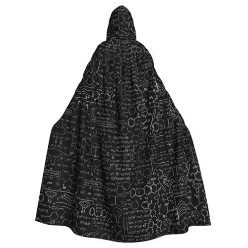 LGHHGY Halloween Kapuzenumhang Kostüm – Unisex Erwachsene Abstrakter Wissenschaft Chemie Druck Umhang für Cosplay, Party und Themenveranstaltungen LGHHGY Halloween Kapuzenumhang Kostüm – Unisex Erwachsene Abstrakter Wissenschaft Chemie Druck Umhang für Cosplay, Party und Themenveranstaltungen von LGHHGY