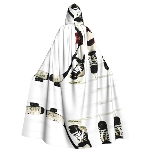 LGHHGY Halloween Kapuzenumhang Kostüm – Unisex Erwachsene Eishockey Muster Druck Umhang für Cosplay, Party und Themenveranstaltungen LGHHGY Halloween Kapuzenumhang Kostüm – Unisex Erwachsene Eishockey Muster Druck Umhang für Cosplay, Party und Themenveranstaltungen von LGHHGY
