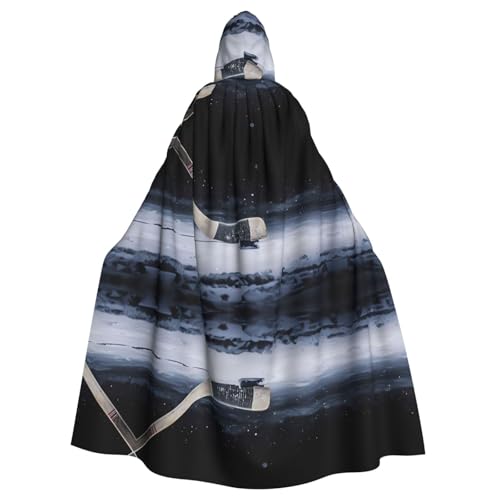 LGHHGY Halloween Kapuzenumhang Kostüm – Unisex Erwachsene Hockeyschläger Druck Umhang für Cosplay, Party und Themenveranstaltungen LGHHGY Halloween Kapuzenumhang Kostüm – Unisex Erwachsene Hockeyschläger Druck Umhang für Cosplay, Party und Themenveranstaltungen von LGHHGY