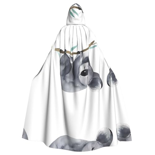 LGHHGY Halloween Kapuzenumhang Kostüm - Unisex Erwachsene Lustiger Koalas Print Umhang für Cosplay, Party und Themenveranstaltungen LGHHGY Halloween Kapuzenumhang Kostüm - Unisex Erwachsene Lustiger Koalas Print Umhang für Cosplay, Party und Themenveranstaltungen von LGHHGY