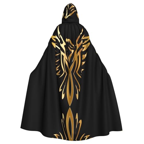 LGHHGY Halloween Kapuzenumhang Kostüm - Unisex Erwachsene Phoenix Print Umhang für Cosplay, Party und Themenveranstaltungen LGHHGY Halloween Kapuzenumhang Kostüm - Unisex Erwachsene Phoenix Print Umhang für Cosplay, Party und Themenveranstaltungen von LGHHGY