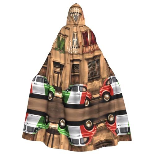 LGHHGY Halloween-Kostüm mit Kapuze, Unisex, Erwachsene, schöner Italien-Druck, Umhang für Cosplay, Party und Themenveranstaltungen LGHHGY Halloween-Kostüm mit Kapuze, Unisex, Erwachsene, schöner Italien-Druck, Umhang für Cosplay, Party und Themenveranstaltungen von LGHHGY