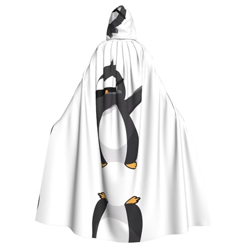 LGHHGY Halloween-Kostüm mit Kapuze, Unisex, für Erwachsene, Pinguin-Umhang für Cosplay, Party und Themenveranstaltungen LGHHGY Halloween-Kostüm mit Kapuze, Unisex, für Erwachsene, Pinguin-Umhang für Cosplay, Party und Themenveranstaltungen von LGHHGY