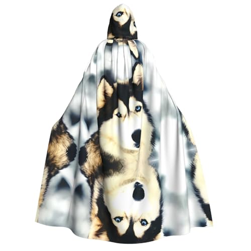 LGHHGY Halloween-Kostüm mit Kapuze und Sibirischem Husky, perfekt für Partys, Karneval, Comic-Ausstellungen und mehr LGHHGY Halloween-Kostüm mit Kapuze und Sibirischem Husky, perfekt für Partys, Karneval, Comic-Ausstellungen und mehr von LGHHGY